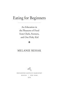Immagine di copertina: Eating for Beginners 9780547520353