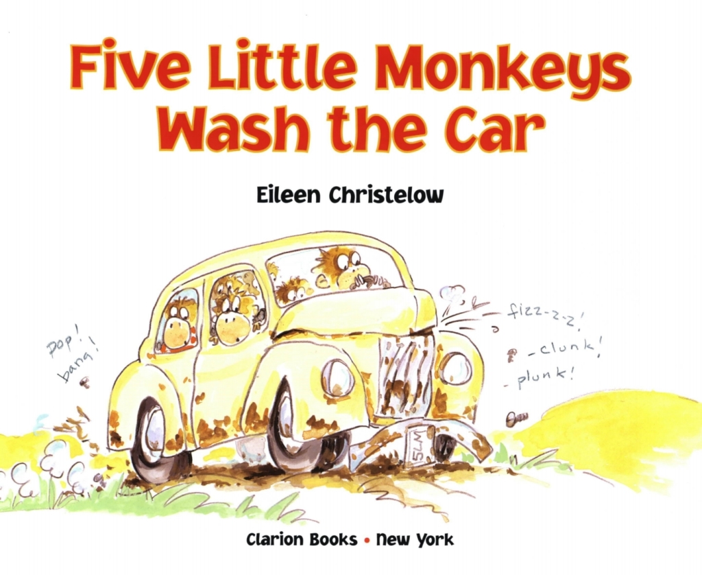 Five Little Monkeys Wash the Car