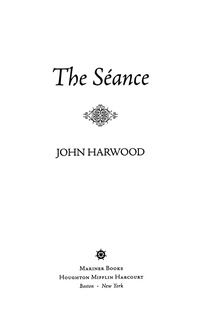 Cover image: The Seance 9780547247823
