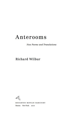 Cover image: Anterooms 9780547358116