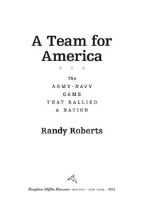 Cover image: A Team For America 9780547844602