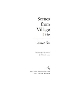 Cover image: Scenes from Village Life 9780547840192