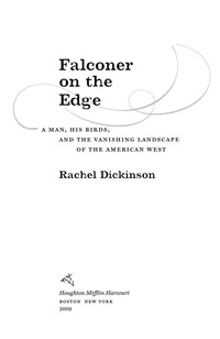 Imagen de portada: Falconer on the Edge 9780547523835