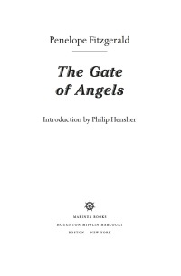 Cover image: The Gate of Angels 9780395848388