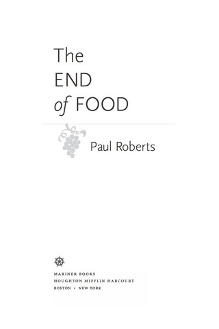 Cover image: The End Of Food 9780547085975