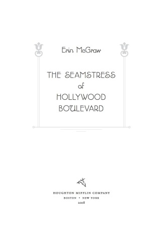 Imagen de portada: The Seamstress of Hollywood Boulevard 9780547237855