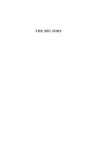 Cover image: The Big Sort 9780618689354