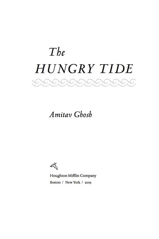 صورة الغلاف: The Hungry Tide 9780618329977