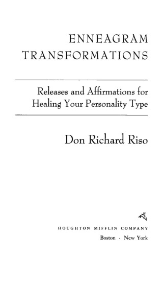 表紙画像: Enneagram Transformations 9780395657867