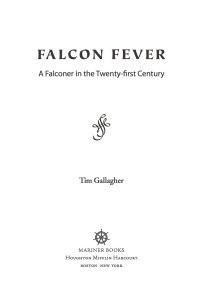 Cover image: Falcon Fever 9780547526119