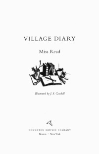 Imagen de portada: Village Diary 9780547527178