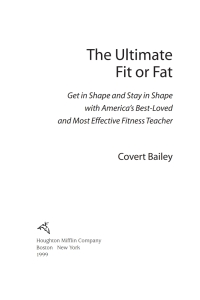 Cover image: The Ultimate Fit Or Fat 9780618002047