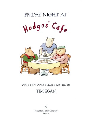 Cover image: Friday Night at Hodges' Cafe 9780395816554