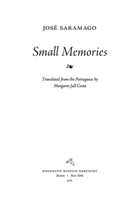 Cover image: Small Memories 9780547752631