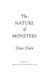 Cover image: The Nature of Monsters 9780547542768
