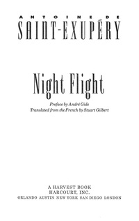 Imagen de portada: Night Flight 9780156656054