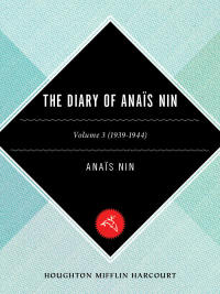 Cover image: The Diary of Anaïs Nin, 1939–1944 9780156260275