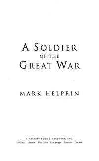 Cover image: A Soldier of the Great War 9780156031134
