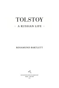 Imagen de portada: Tolstoy 9780151014385