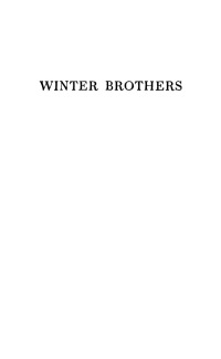 Cover image: Winter Brothers 9780156972154