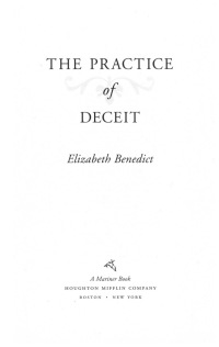 Imagen de portada: The Practice of Deceit 9780618710515