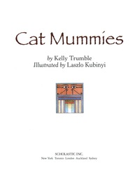 Cover image: Cat Mummies 9780395968918