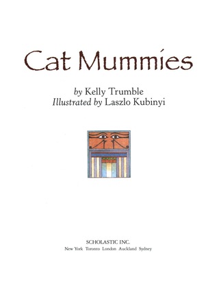 Cover image: Cat Mummies 9780395968918