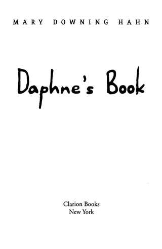 Cover image: Daphne's Book 9780547016412