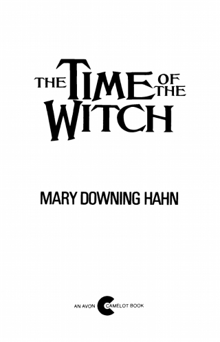 Cover image: Time of the Witch 9780547563138