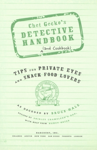 Cover image: Chet Gecko's Detective Handbook (and Cookbook) 9780152052881