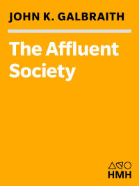 Imagen de portada: The Affluent Society 9780547575797