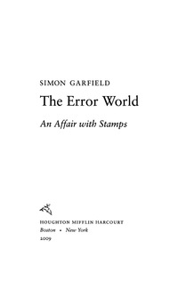 Cover image: The Error World 9780547247908