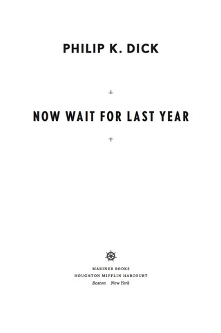 Cover image: Now Wait For Last Year 9780547572314