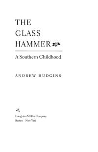 Cover image: Glass Hammer 9780547630588
