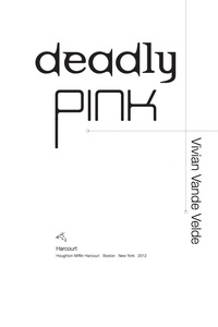 Cover image: Deadly Pink 9780547822365