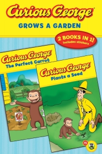 表紙画像: Curious George Grows a Garden 9780547643045
