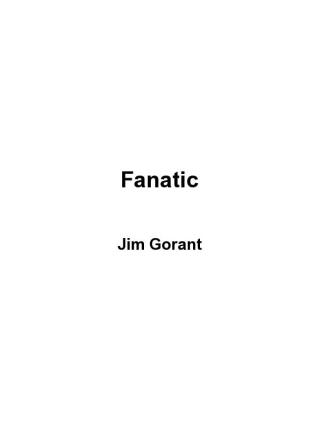 Cover image: Fanatic 9780547053639