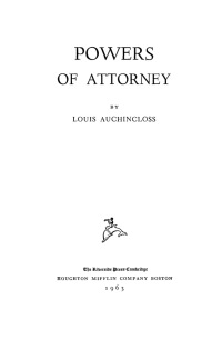 Immagine di copertina: Powers of Attorney 9789997406606