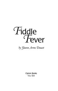 Cover image: Fiddle Fever 9780547995083