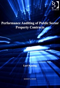 Titelbild: Performance Auditing of Public Sector Property Contracts 9780566089992