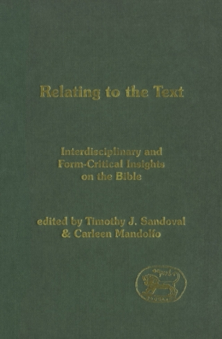 Cover image: Relating to the Text 1st edition 9780826470492