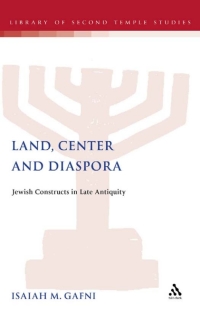 Cover image: Land, Center and Diaspora 1st edition 9781850756446