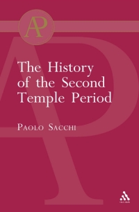 Cover image: The History of the Second Temple Period 1st edition 9780567044501