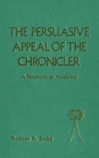 Immagine di copertina: The Persuasive Appeal of the Chronicler 1st edition 9780567374615