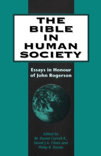 Imagen de portada: The Bible in Human Society 1st edition 9781850755685