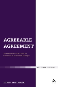 Cover image: Agreeable Agreement 1st edition 9780567232595