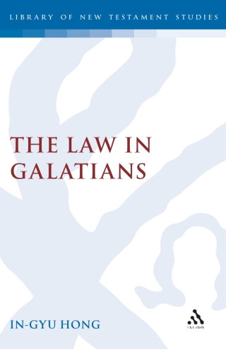 Imagen de portada: The Law in Galatians 1st edition 9781850753919