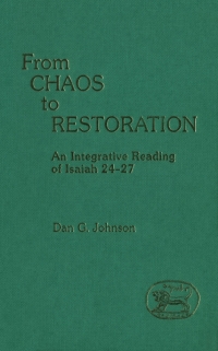 Cover image: From Chaos to Restoration 1st edition 9780567069825