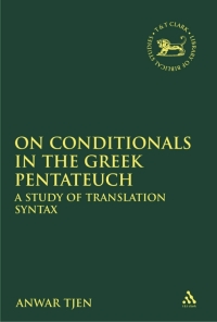 Immagine di copertina: On Conditionals in the Greek Pentateuch 1st edition 9780567642868