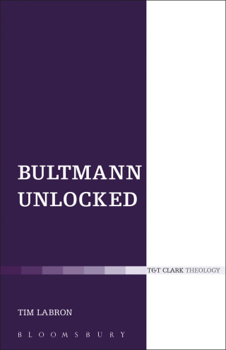 Cover image: Bultmann Unlocked 1st edition 9780567616555